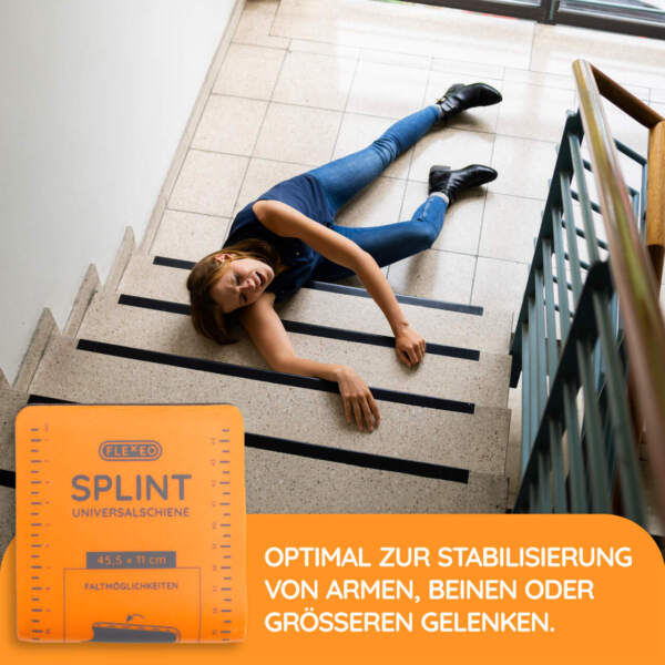 4-teiliges Splint-Schienen-Set zur Fixierung und Ruhigstellung, Immobilisationsschienen – Bild 6
