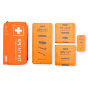 4-teiliges Splint-Schienen-Set zur Fixierung und Ruhigstellung, Immobilisationsschienen