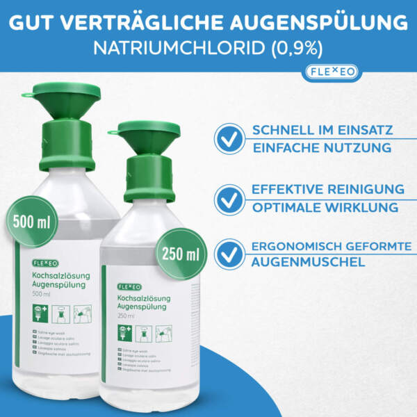 nacl augenspülflaschen mit seinen vorteilen aufgelistet