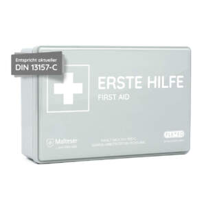 Betriebsverbandkasten DIN 13157, grau