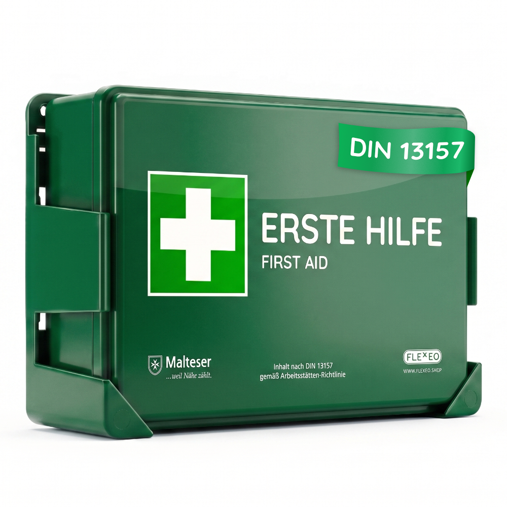 Betriebsverbandkasten DIN 13157, grün