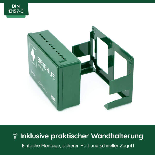 Betriebsverbandkasten DIN 13157, inkl. FLEXEO Augenspülstation – Bild 3