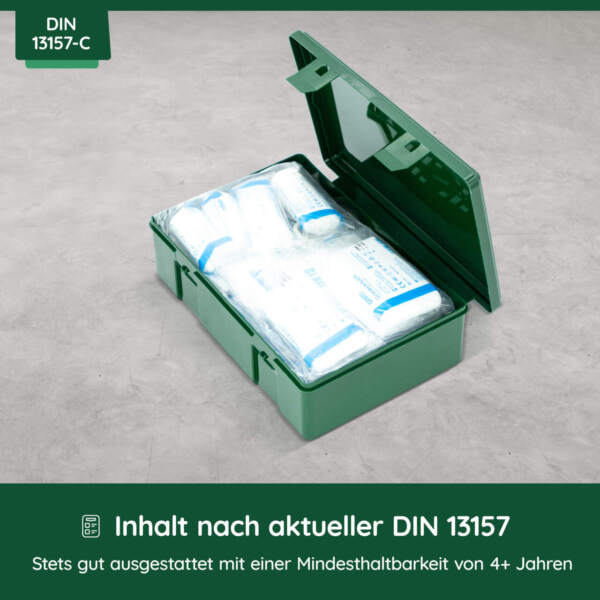 Betriebsverbandkasten DIN 13157, inkl. gefülltem Pflasterspender – Bild 4