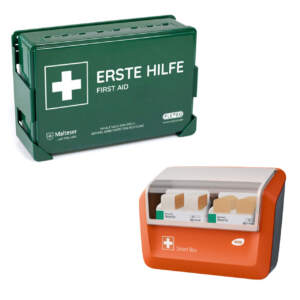 Betriebsverbandkasten DIN 13157, inkl. gefülltem Pflasterspender