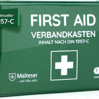 Betriebsverbandkasten DIN 13157 mit Wandhalterung