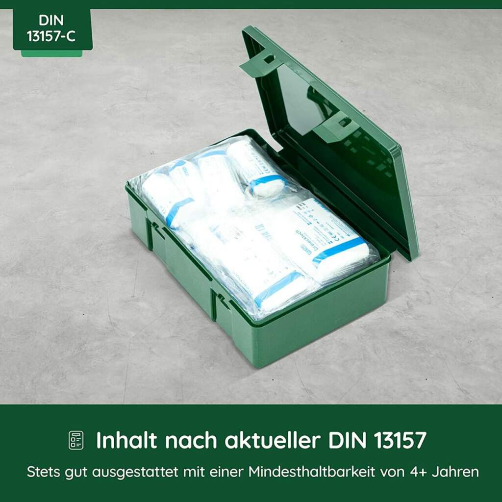 Betriebsverbandkasten DIN 13157 online kaufen | FLEXEO