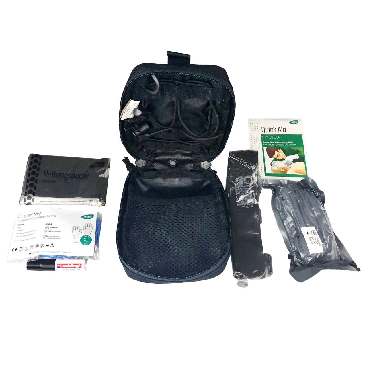 First Aid Kit Erste Hilfe Tasche Outdoor Set Mini Midi Pack