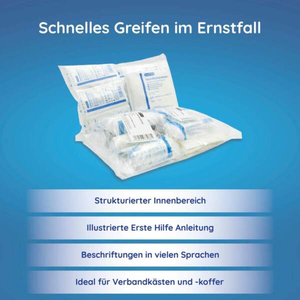 DIN 13157 Erste-Hilfe-Koffer Nachfüllset – Bild 5