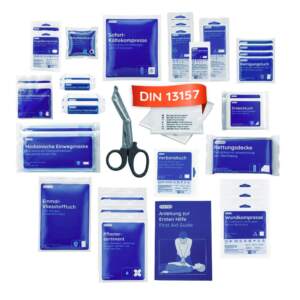 DIN 13157 Nachfüllset, für Erste-Hilfe-Koffer und Verbandkasten