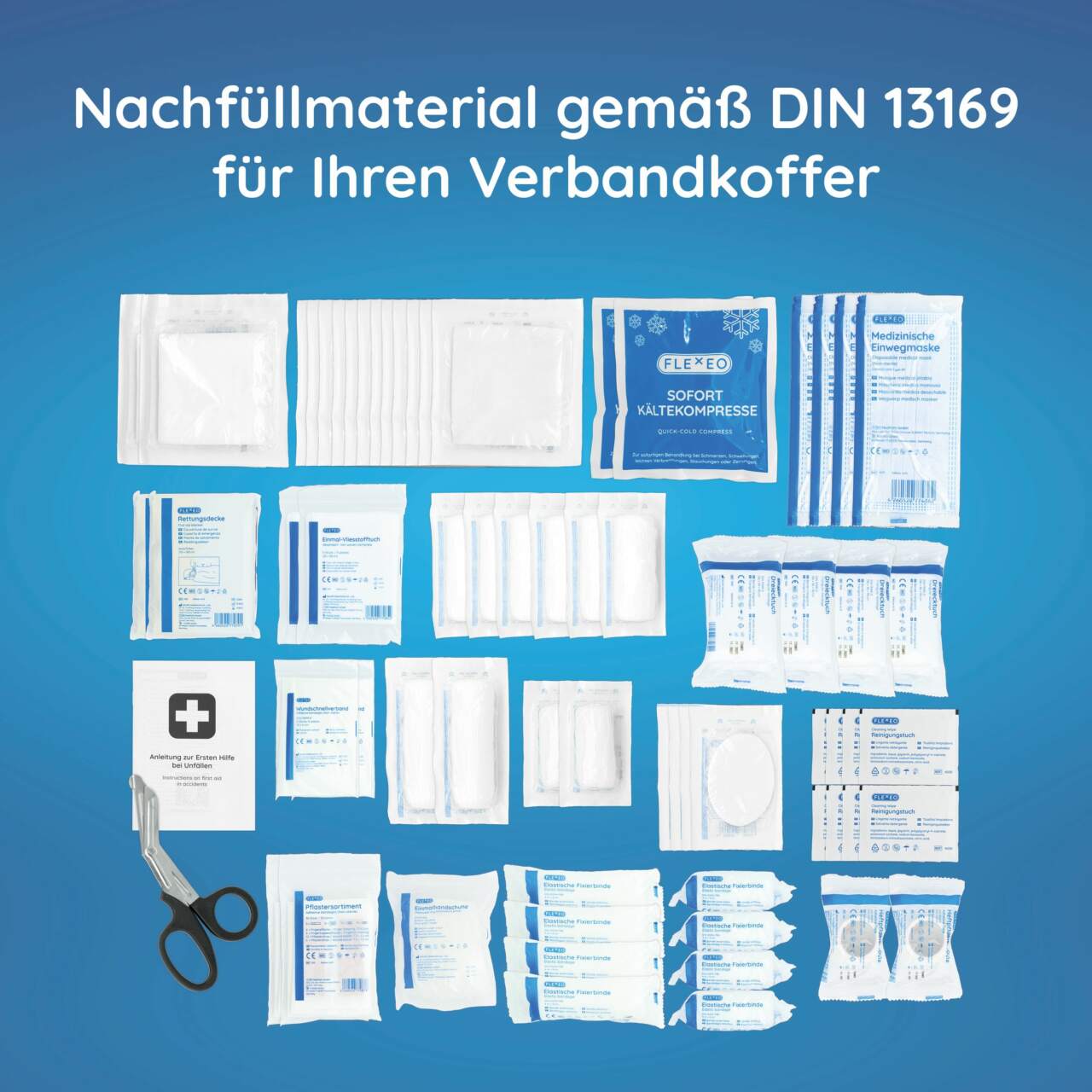 Gramm Nachfüllung für Verbandskasten Typ 1 - Arbeitsschutz Shop -  Konstant Arbeitsschutz GmbH