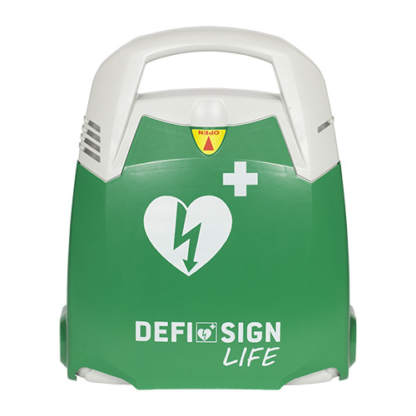 grüner DefiSign LIFE AED Vollautomat