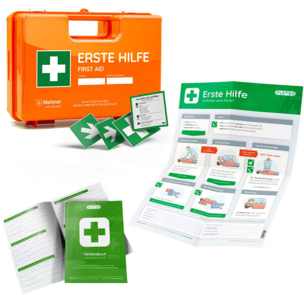 Erste-Hilfe-Koffer, DIN 13157, Komplettpaket