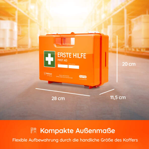 Erste-Hilfe-Koffer, DIN 13157, Komplettpaket – Bild 2