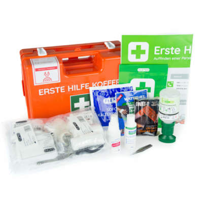 Erste Hilfe Koffer DIN 13157 Plus für Werkstatt und Handwerk