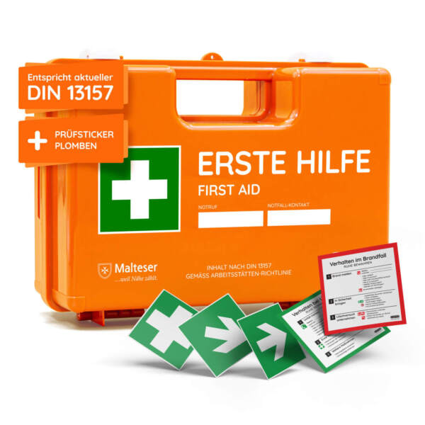 Erste-Hilfe-Koffer DIN 13157 inkl. Füllung