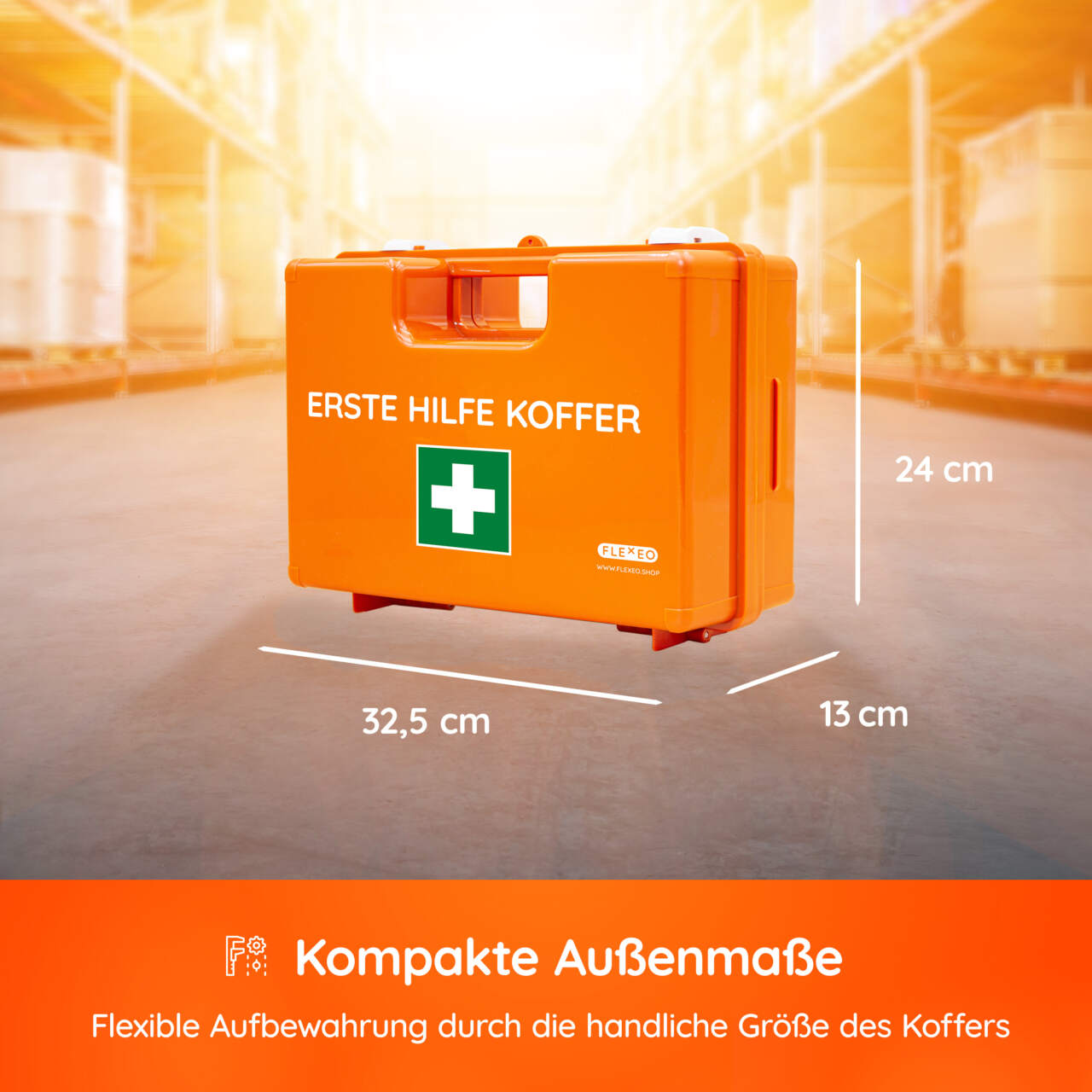 Erste Hilfe Koffer XL Multi, leer, orange, 58.90 Fr.