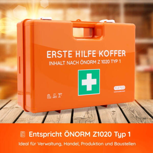 Erste-Hilfe-Koffer ÖNORM Z1020 Typ1 – Bild 3