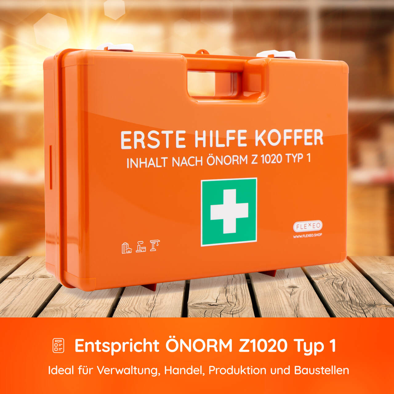 Erste-Hilfe-Koffer ÖNORM Z1020 Typ1