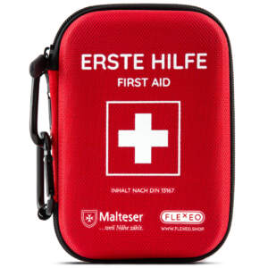 frontalansicht des erste hilfe sets "traveller"