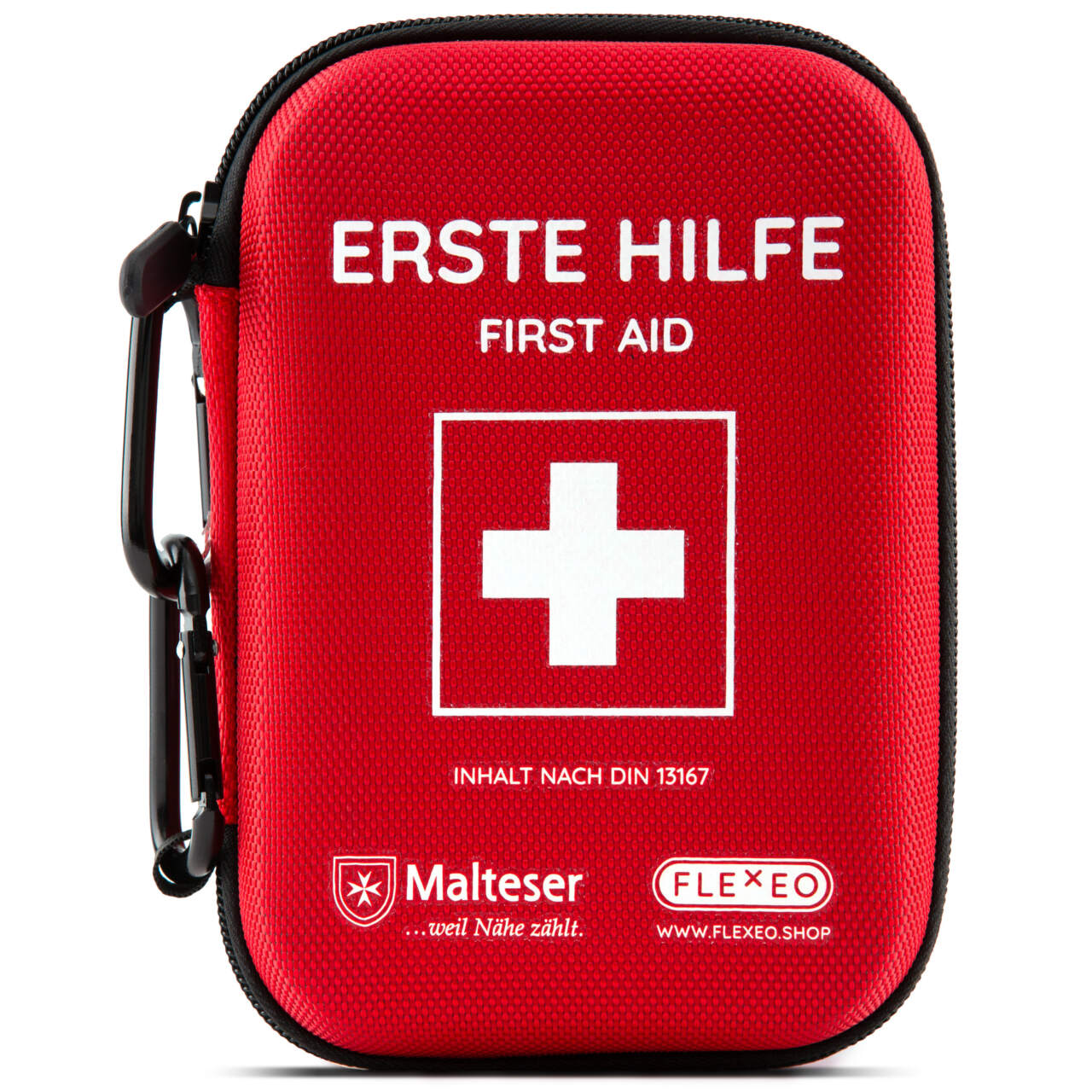 frontalansicht des erste hilfe sets "traveller"