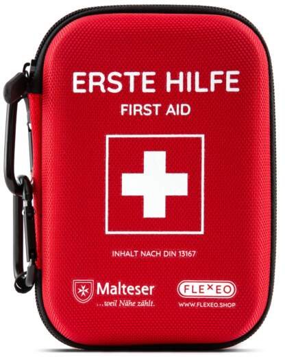 erste hilfe set traveller in der front ansicht