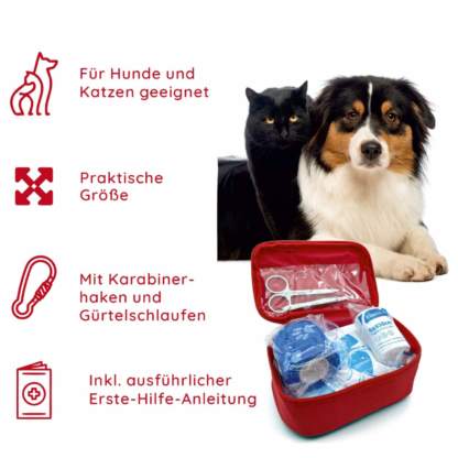 Erste-Hilfe-Set für Hunde und Katzen Vorteile