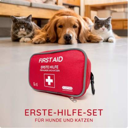 Erste-Hilfe-Set für Hunde und Katzen