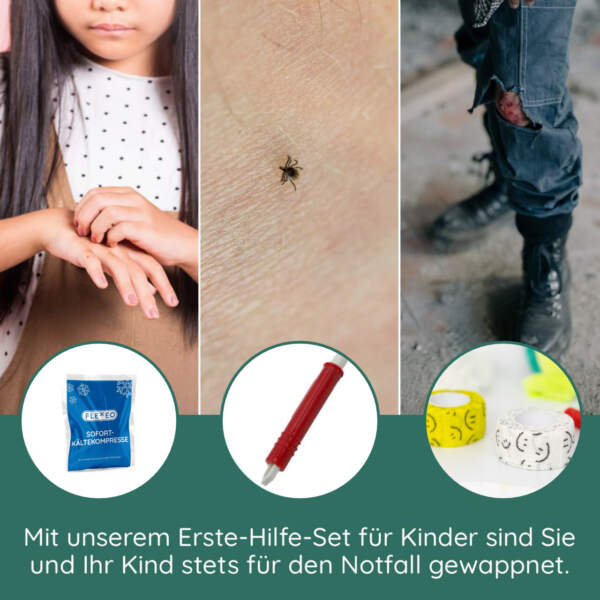 Erste-Hilfe-Set für Kinder, 47-teilig – Bild 7