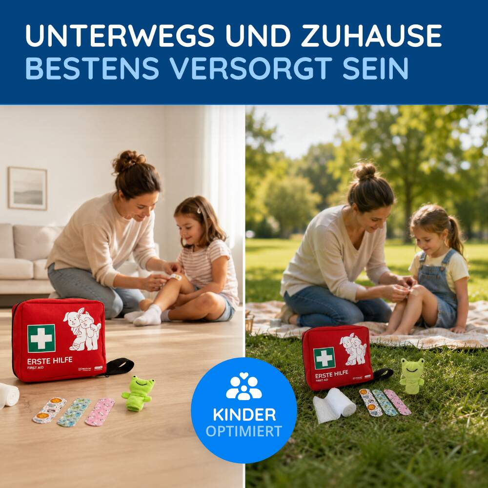 Erste Hilfe Set für Kinder, 76-teilig – Bild 7