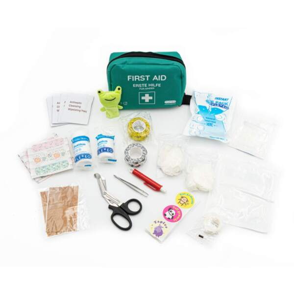 Erste-Hilfe-Set für Kinder & Kinderpflaster mit Motiven – Bild 3