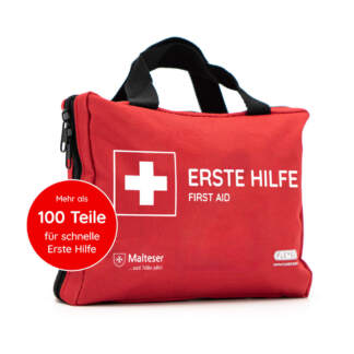 Erste-Hilfe-Tasche Discovery, 103-teilig, rot