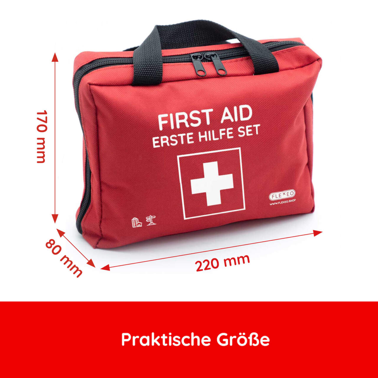 Wasserdichte pu Erste-Hilfe-Tasche leer für Outdoor-Reise Auto nach Hause  Notfall Überleben Haushalt Camping kleine medizinische Box Medic Kit -  AliExpress
