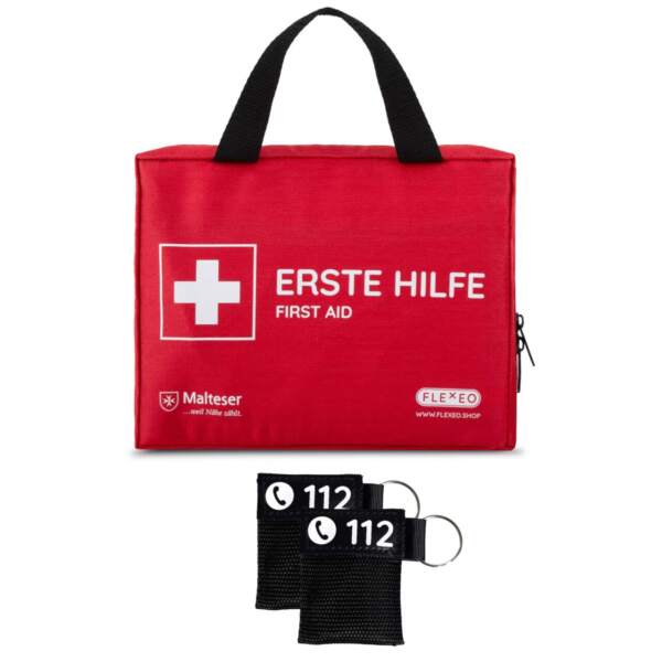 erste hilfe tasche inkl. beatmungsmaske