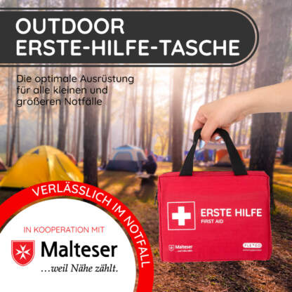 erste hilfe tasche in kooperation mit malteser