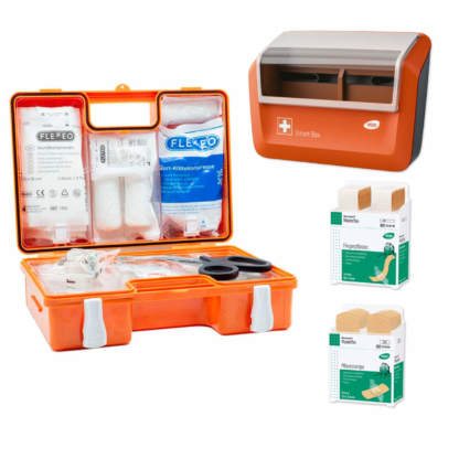 Erste-Hilfe-Koffer DIN 13157 mit Pflasterspender Inhalt