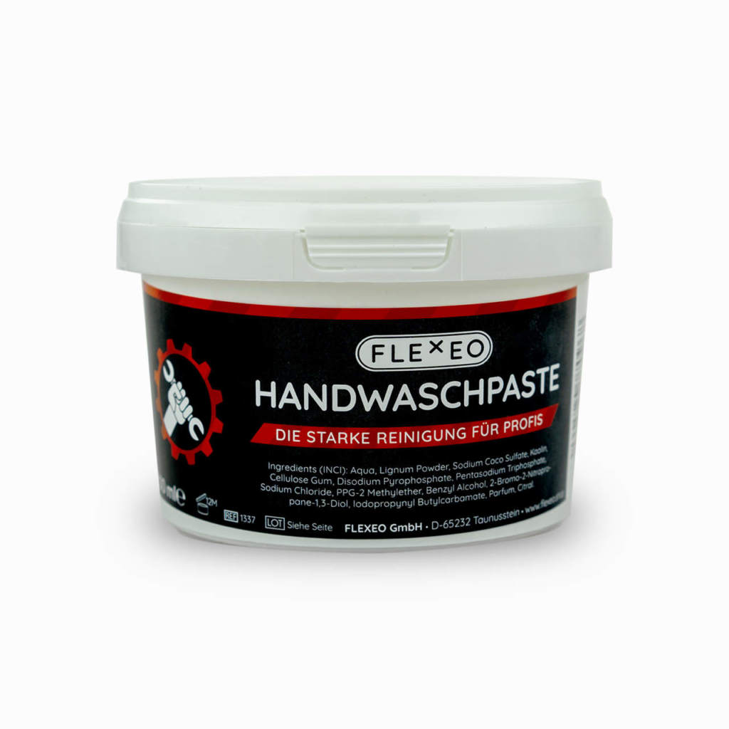 Ein Topf Handwaschpaste
