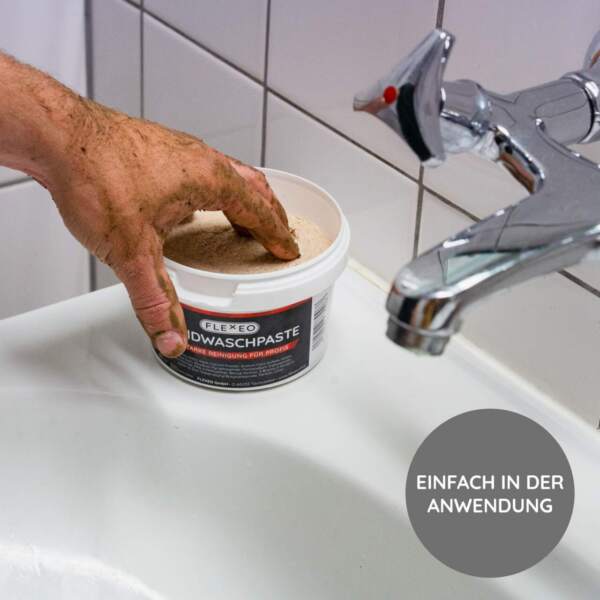 FLEXEO Handwaschpaste für starke Verschmutzung, 500ml – Bild 4