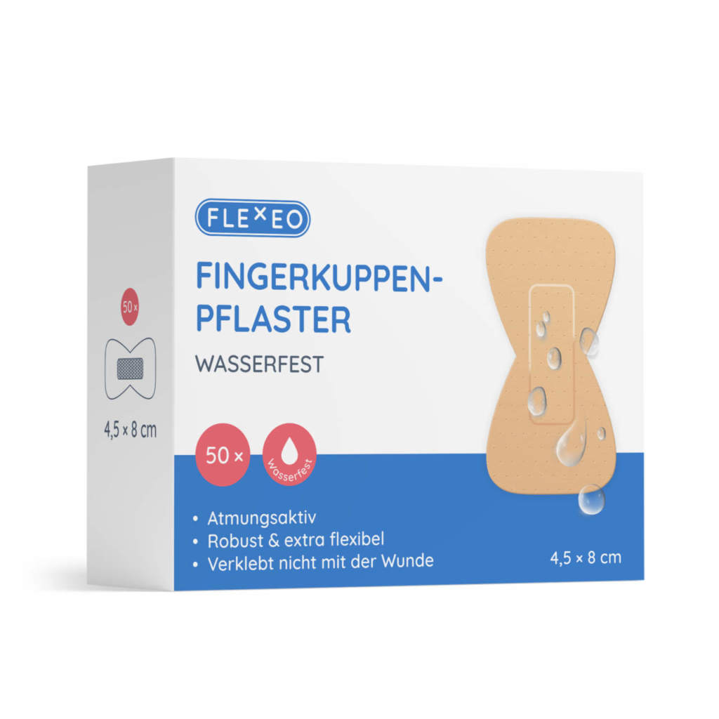 Paket Fingerkuppenpflaster wasserfest
