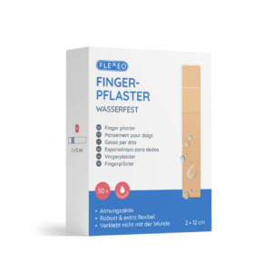 Paket Fingerpflaster Hautfarbe wasserfest