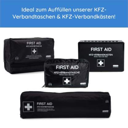 KFZ-Nachfüllset nach DIN 13164 passend zu den angezeigten Taschen