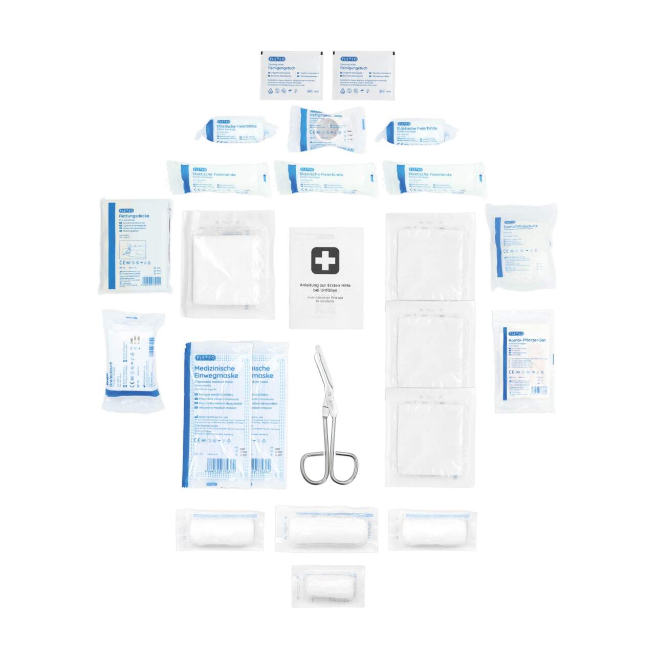 KFZ-Nachfüllset nach DIN 13164:2022