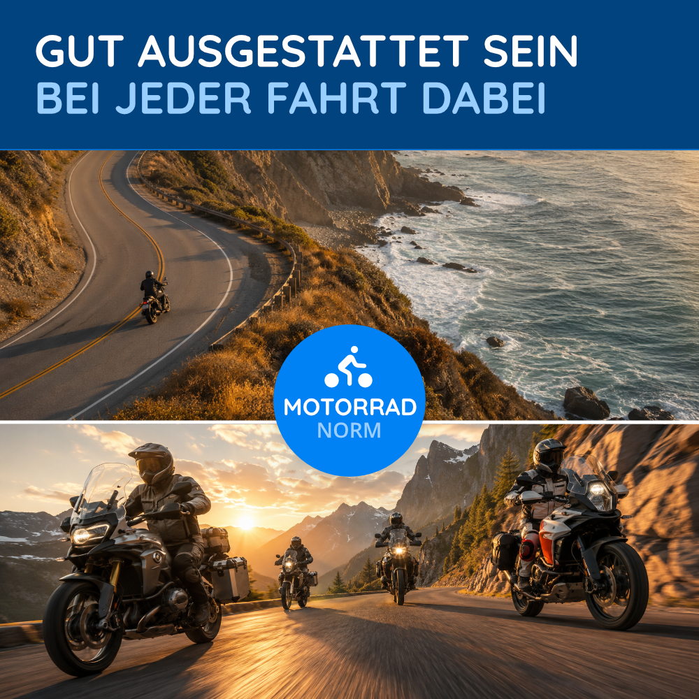 Motorrad Erste Hilfe Tasche nach DIN 13167, mit Warnweste, rot – Bild 7