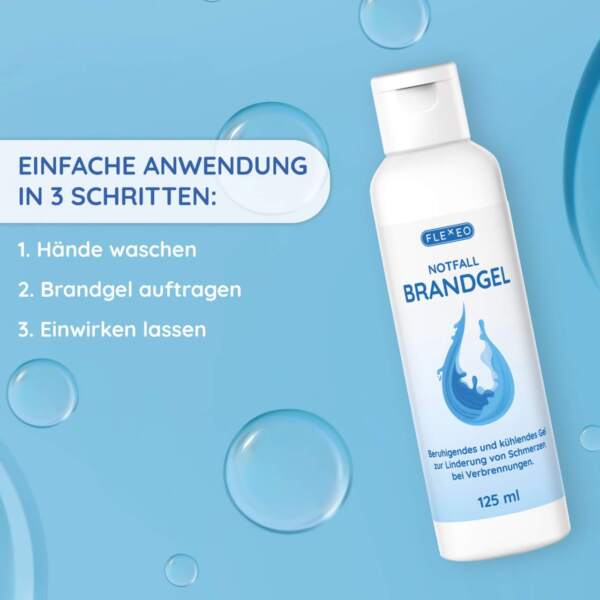 Notfall Brandgel bei Verbrennungen, 125 ml – Bild 5