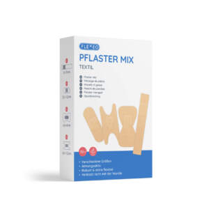 Paket mit Pflastermix, textil, beige