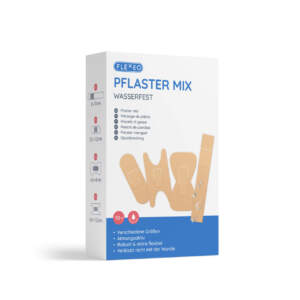 Paket mit Pflastermix, textil, beige