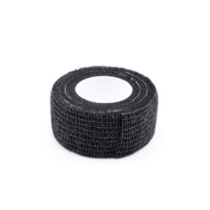 2,5 cm Pflasterrolle in Schwarz