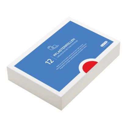 Elastischer Pflasterverband in Schachtel Rot
