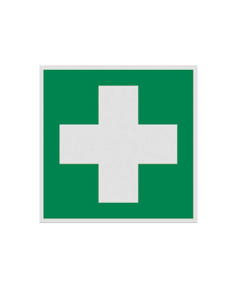 Rettungszeichen Erste-Hilfe-Kreuz und Beschriftung Verbandkasten, 400 x 300  mm kaufen
