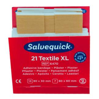 Salvequick Sofortpflaster Einsatz 21 Textile XL