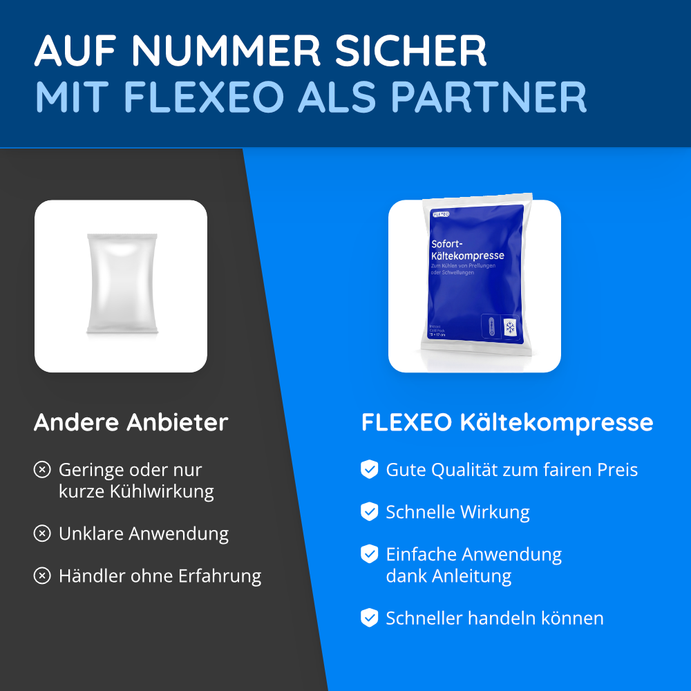 Sofort-Kältekompresse groß, 15 × 17 cm, 10 Stück – Bild 7